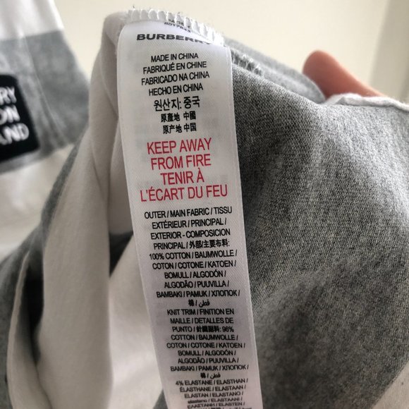 Burberry Long-sleeve Striped Cotton Polo Shirt - Picture 4 of 6